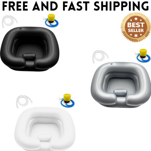 Inflatable hair washing - hair,