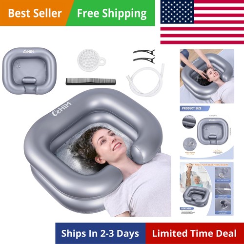 Inflatable shampoo basin - inflatable,