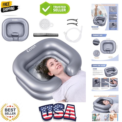 Inflatable shampoo basin - inflatable,