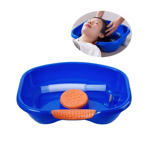 Blue portable shampoo hair - portable,