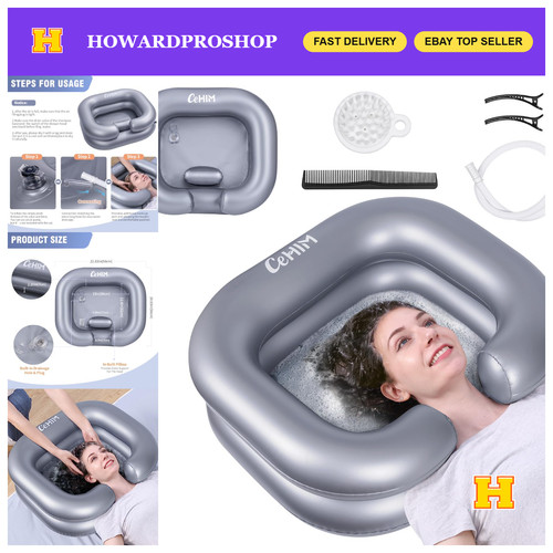 Portable inflatable shampoo - portable,