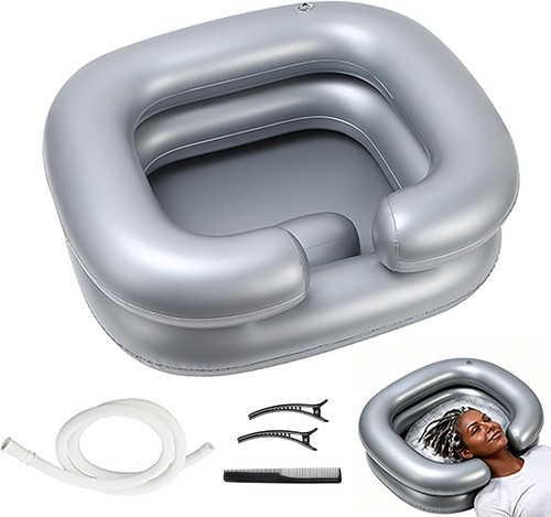Inflatable hair washing basin - washing,