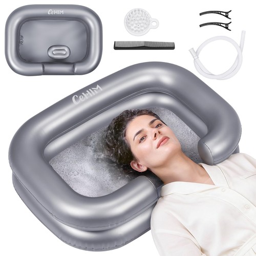 Silver inflatable portable - silver,