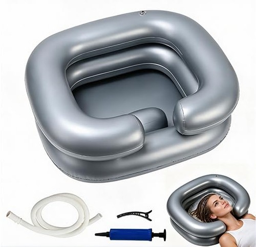 Inflatable hair washing basin - hair,