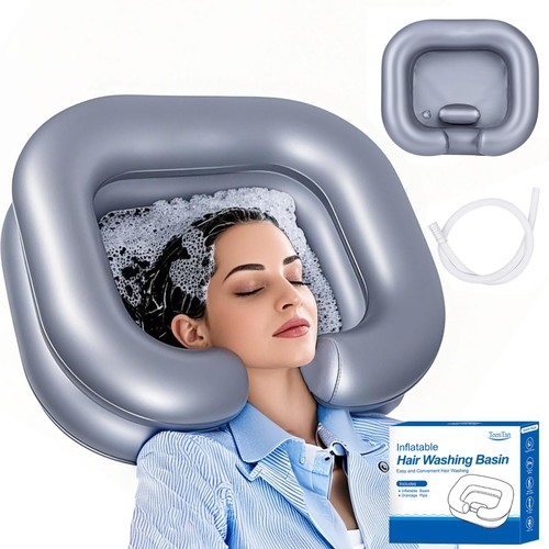 Inflatable shampoo basin for - inflatable,