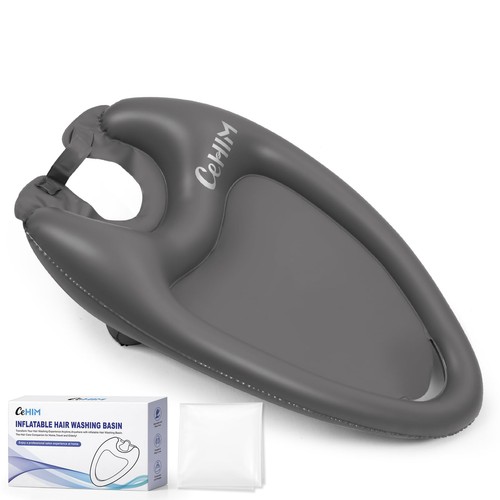 Inflatable shampoo basin - shampoo,