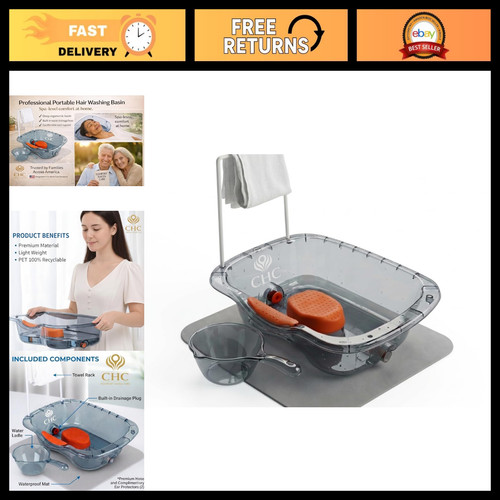 Portable hair washing basin - basin,
