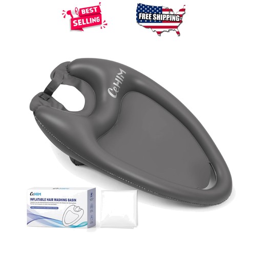 Inflatable shampoo basin for - inflatable,