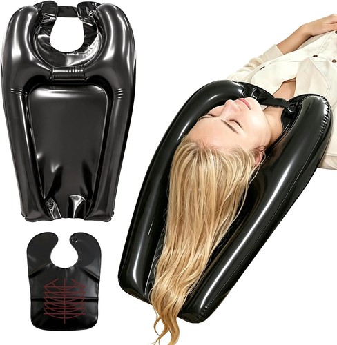 Inflatable shampoo basin - shampoo,