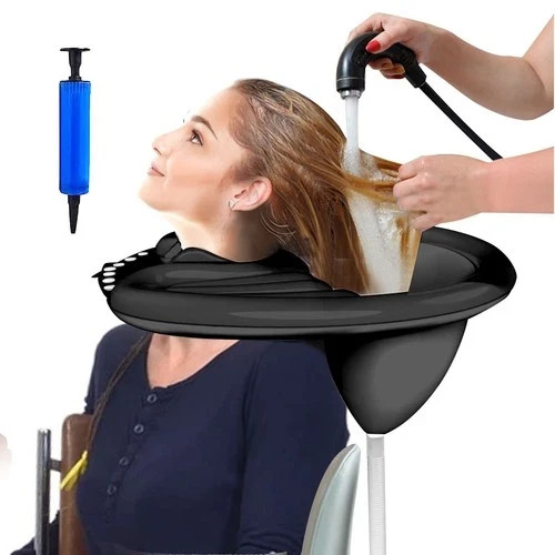 Portable inflatable shampoo - inflatable,