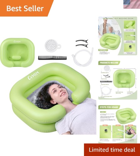 Inflatable shampoo basin - inflatable,