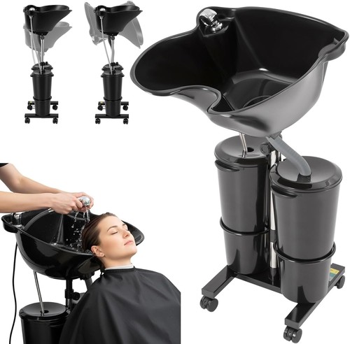 Portable shampoo basin height - portable,