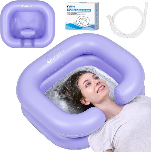 Inflatable shampoo basin - shampoo,