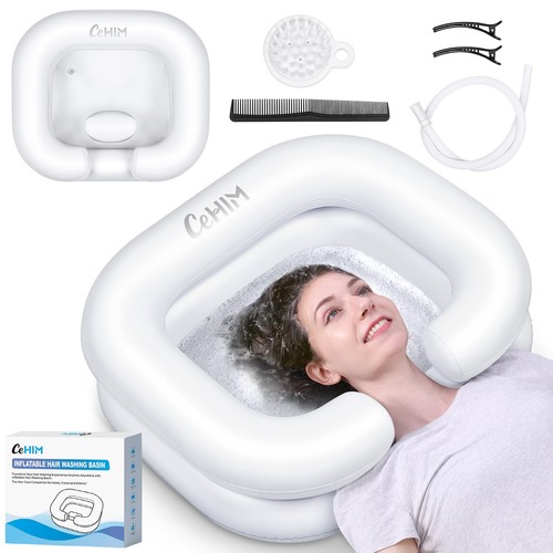 Inflatable shampoo basin - basin,